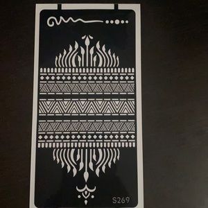 Henna Stencil #S269
